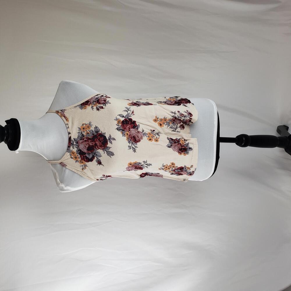 Don't Ask Why Made in Italy Floral Halter Top One Size (S-M)